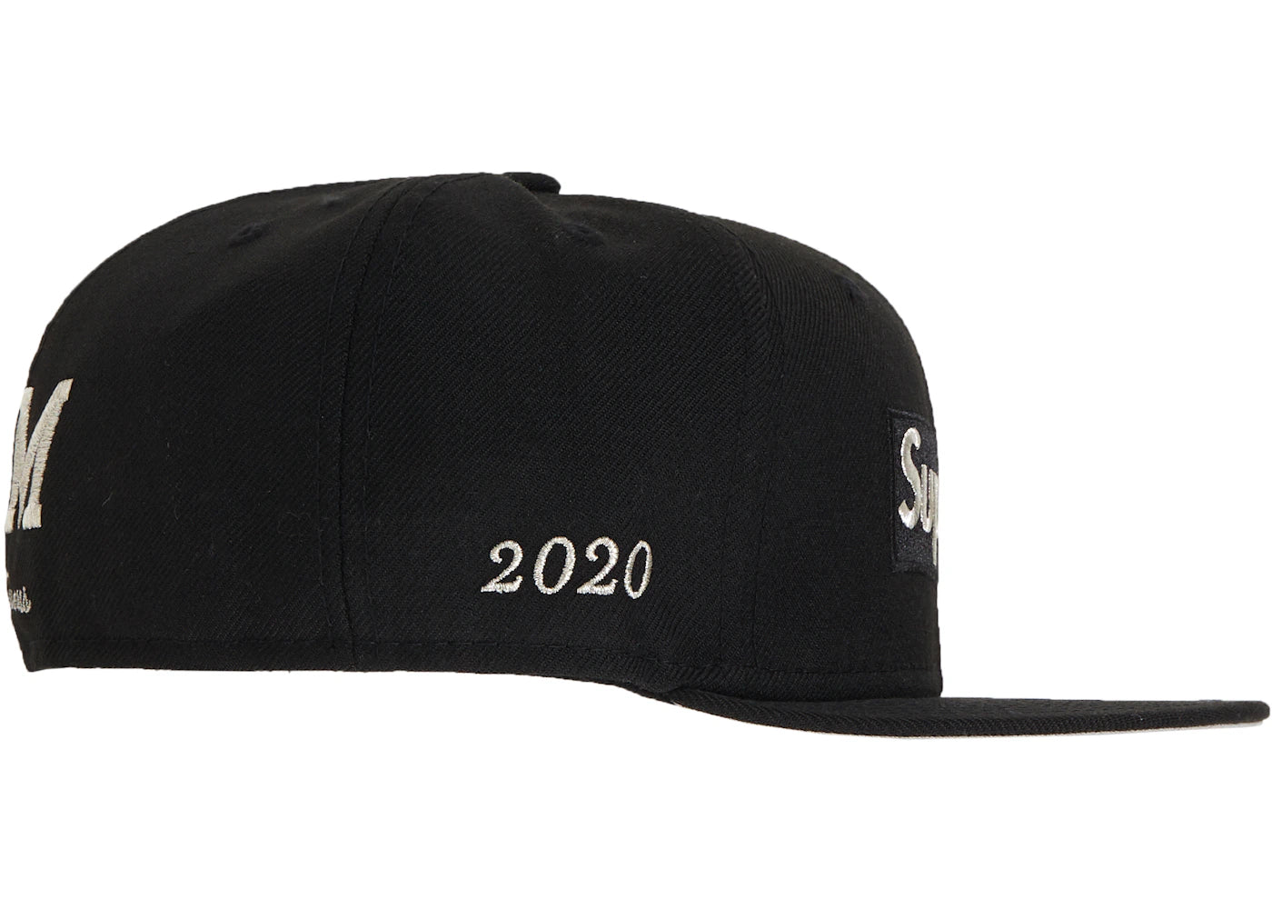 Supreme $1M Metallic Box Logo New Era Black - vue secondaire B