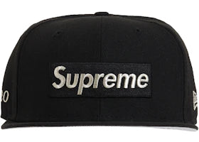 Supreme $1M Metallic Box Logo New Era Black