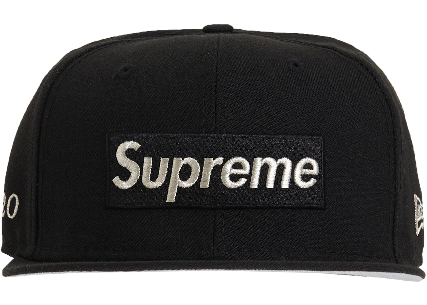 Supreme $1M Metallic Box Logo New Era Black - vue secondaire A