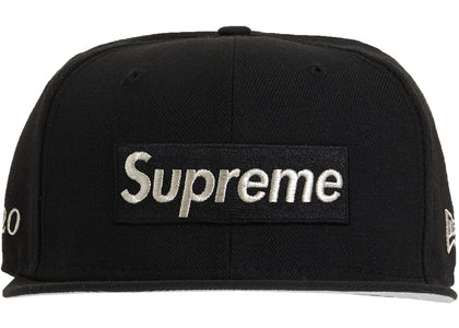Supreme $1M Metallic Box Logo New Era Black - product view 2