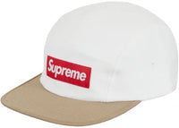 Supreme 2-Tone Camp Cap (FW23) White
