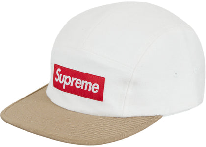 Supreme 2-Tone Camp Cap (FW23) White - product view 2