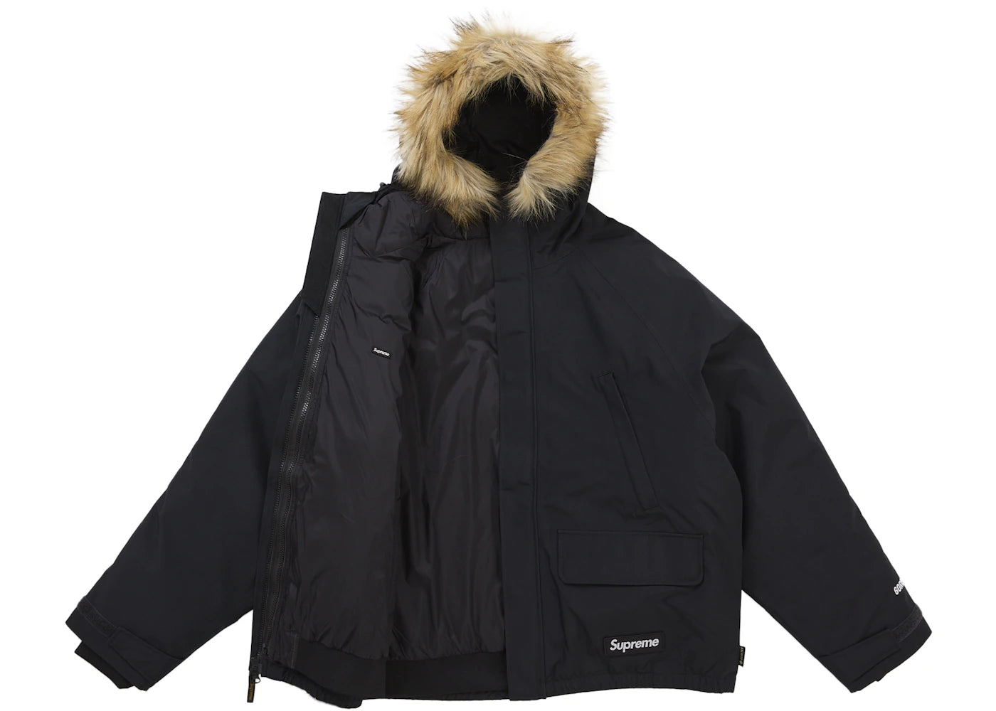 Supreme 2-in-1 GORE-TEX Parka + Reversible 700-Fill Down Liner Jacket Black - vue secondaire B