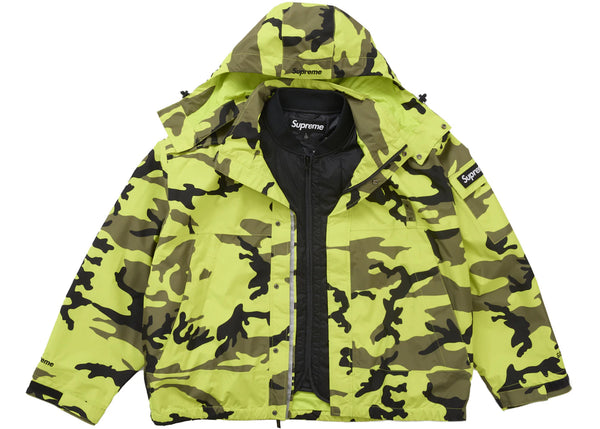 Supreme 2-in-1 GORE-TEX Shell + Quilted Liner Vest Fluorescent Camo