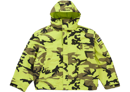 Supreme 2-in-1 GORE-TEX Shell + Quilted Liner Vest Fluorescent Camo - authentic Supreme product