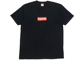 Supreme 20th Anniversary Box Logo Tee Black - vue 360