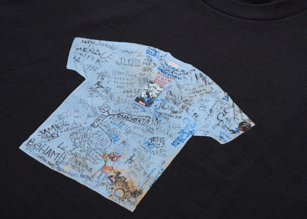Supreme 30th Anniversary First Tee Black - vue secondaire B
