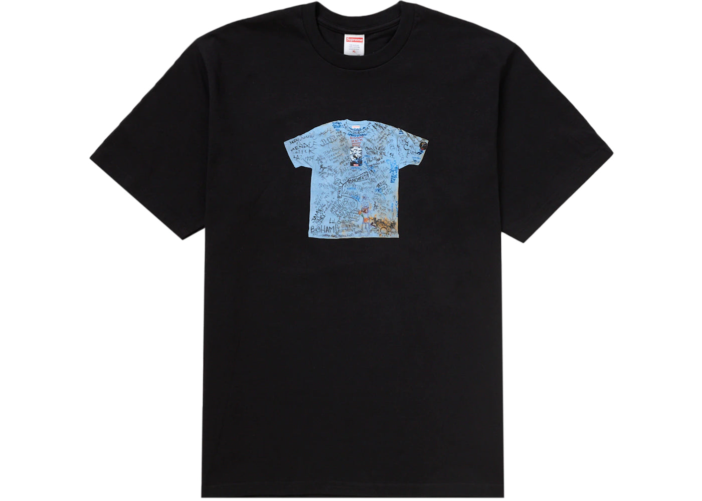 Supreme 30th Anniversary First Tee Black - vue secondaire A