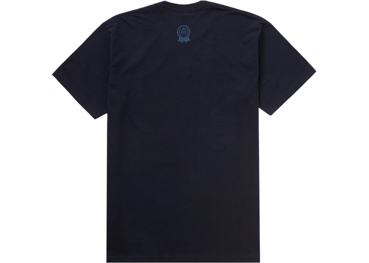 Supreme 30th Anniversary First Tee Navy - vue secondaire B