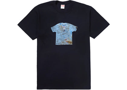 Supreme 30th Anniversary First Tee Navy - product view 2