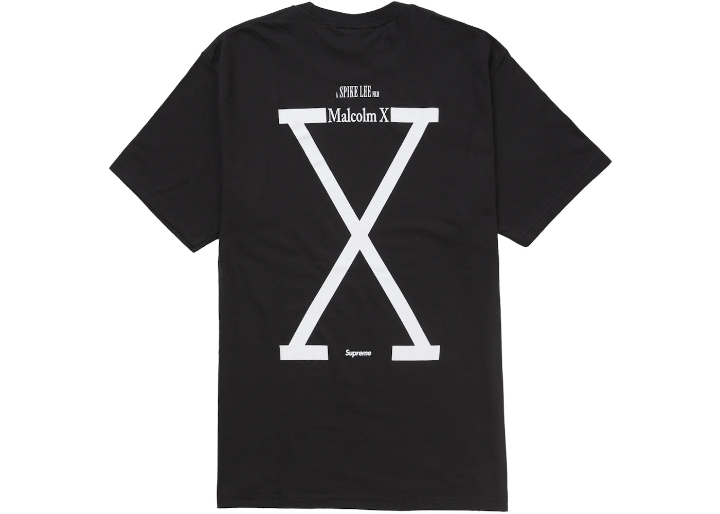Supreme 40 Acres Malcolm X Tee Black - vue secondaire A
