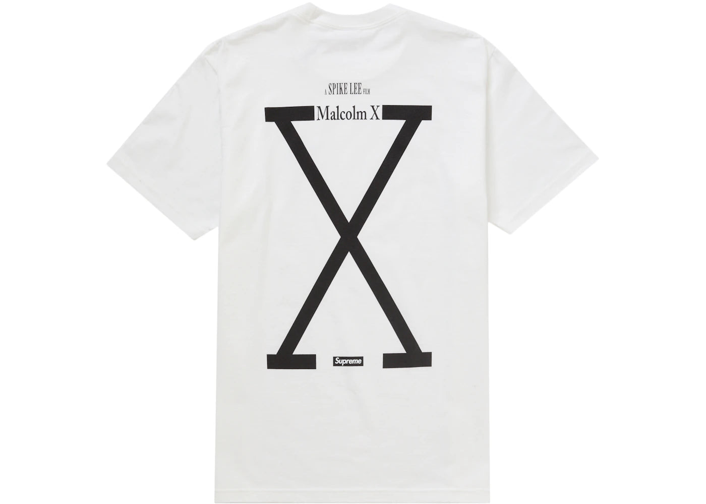 Supreme 40 Acres Malcolm X Tee White - vue secondaire A