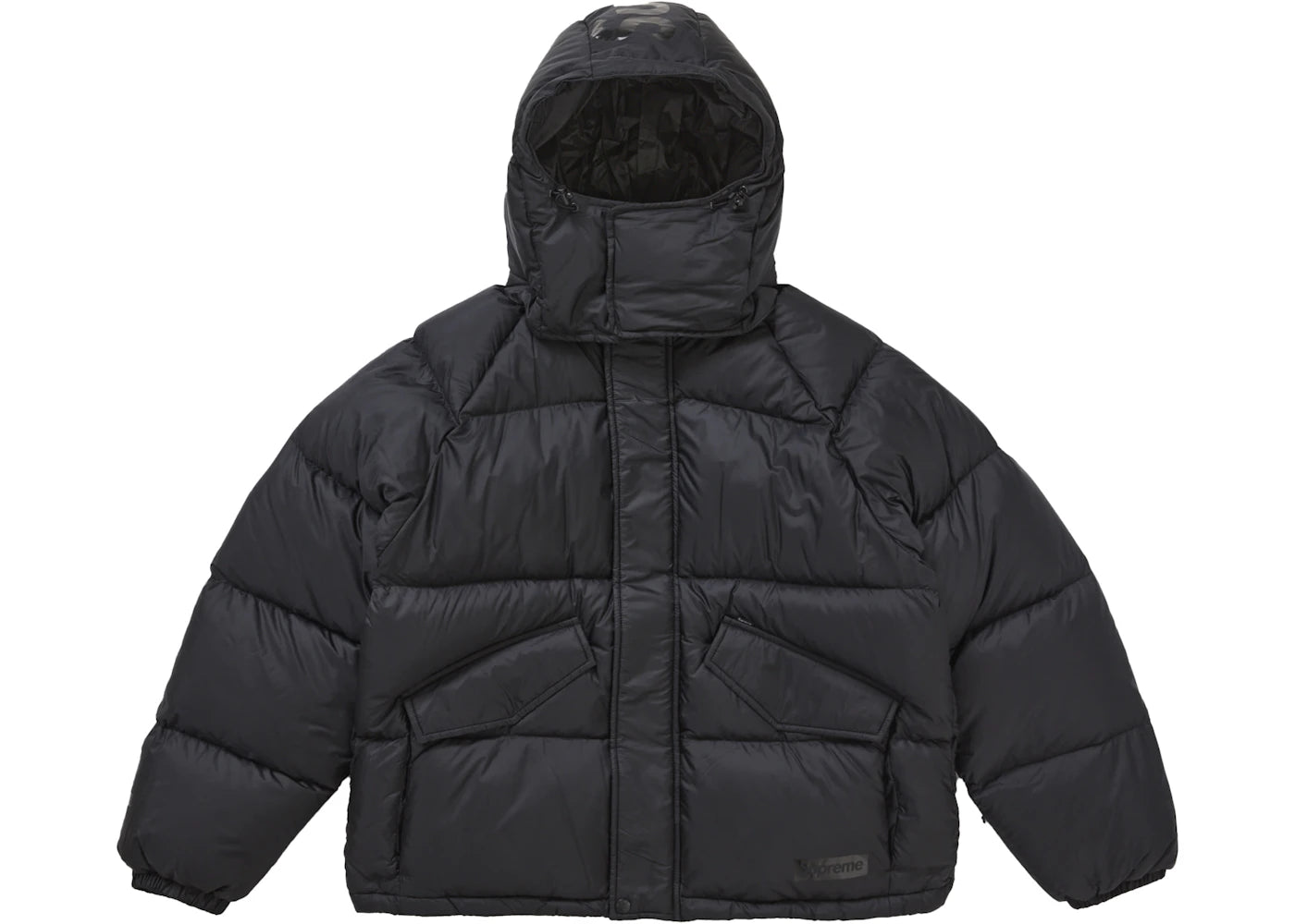 Supreme 700-Fill Down Lightweight Puffer Jacket Black - vue 360
