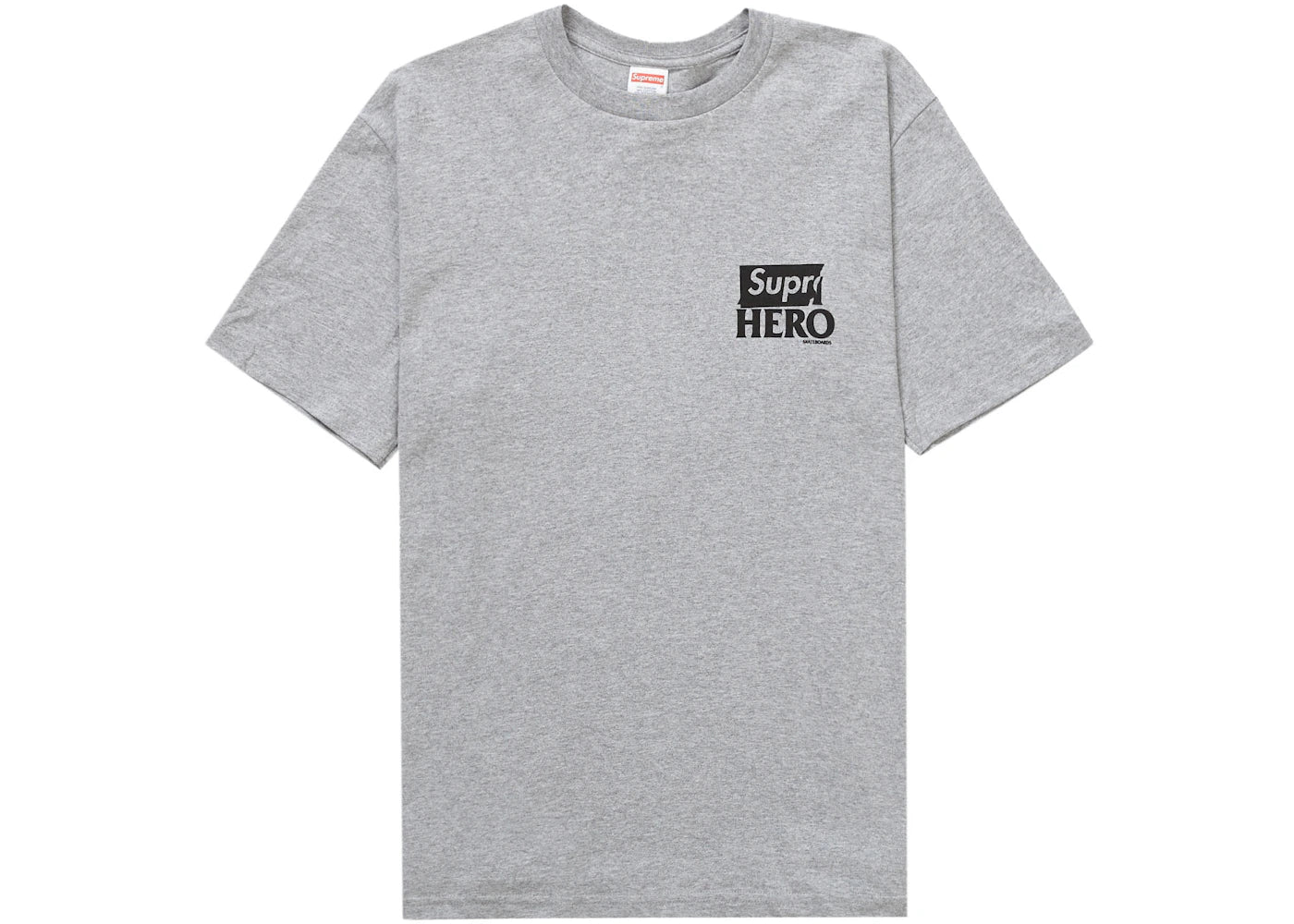 Supreme ANTIHERO Dog Tee Heather Grey - vue secondaire A
