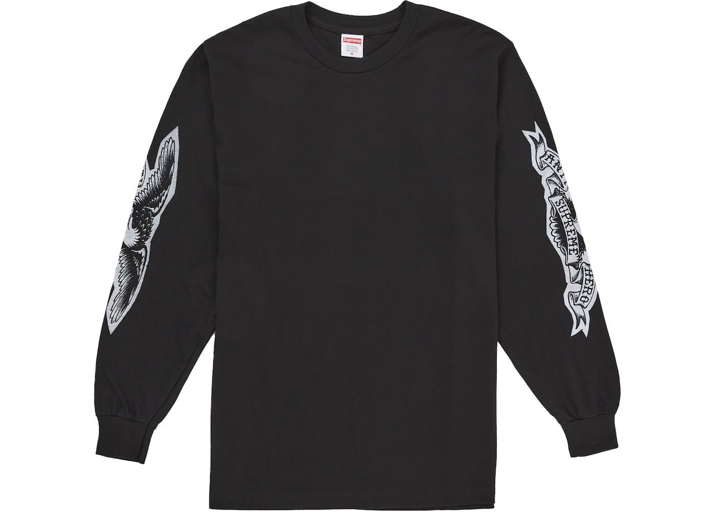 Supreme ANTIHERO Eagle L/S Tee Black - vue secondaire B