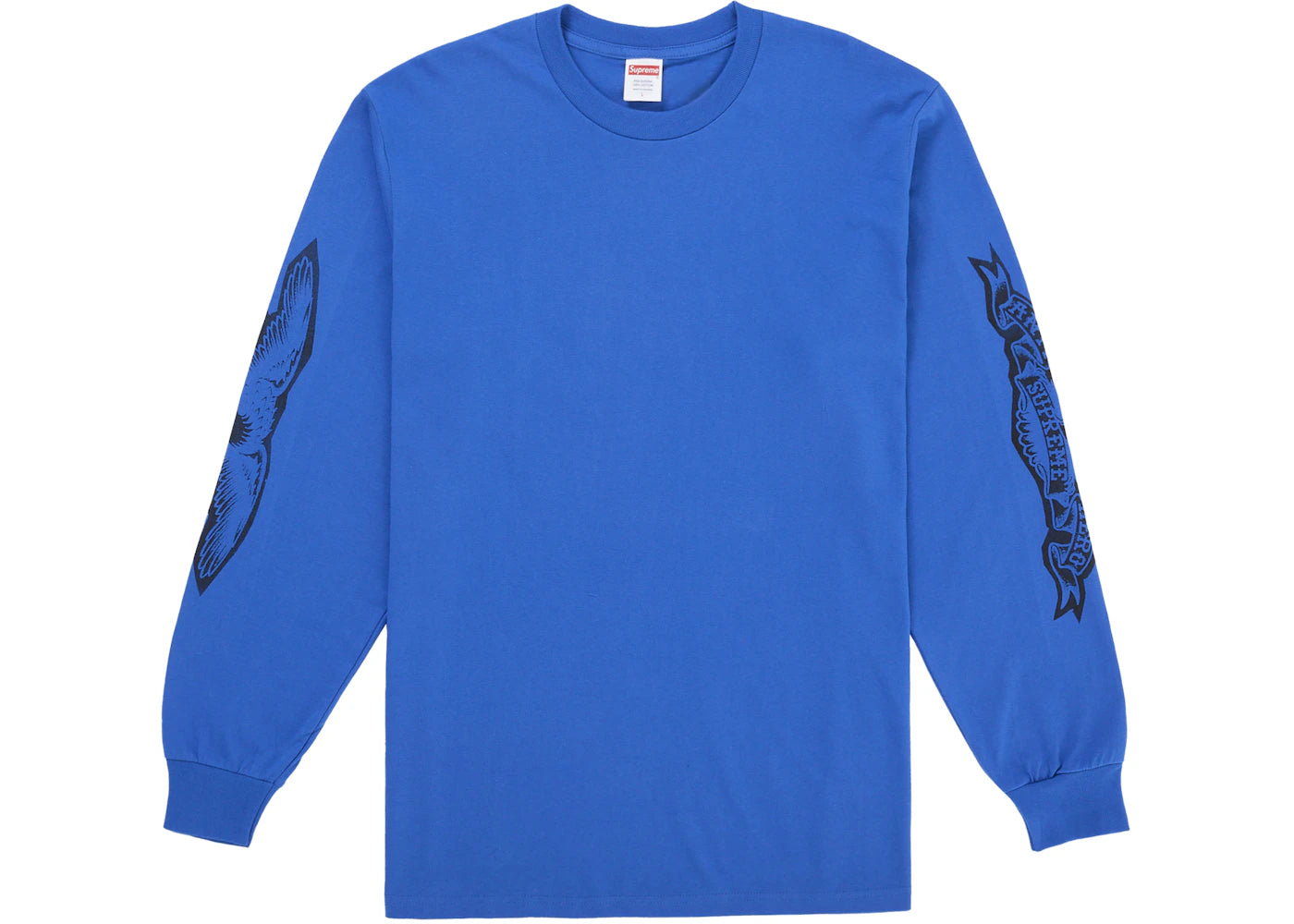 Supreme ANTIHERO Eagle L/S Tee Blue - vue secondaire B