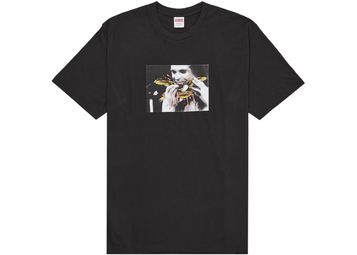 Supreme ANTIHERO Ozzy Tee Black - vue 360