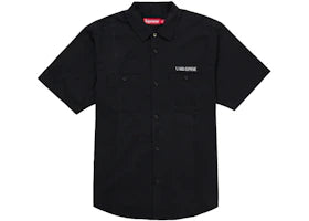 Supreme AOI Cyborg S/S Work Shirt Black