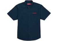 Supreme AOI Cyborg S/S Work Shirt Blue