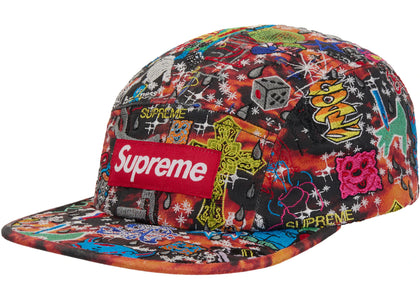 Supreme AOI Embroidered Camp Cap Red - authentic Supreme product