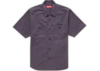 Supreme AOI Eyes S/S Work Shirt Stripe