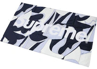 Supreme Abstract Beach Towel Black