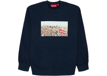 Supreme Aerial Crewneck Navy - product view 2