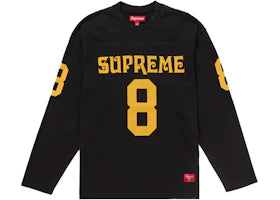 Supreme Affiliated L/S Football Top Black - vue 360