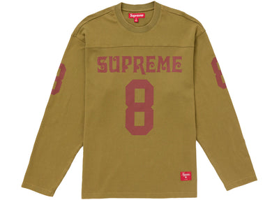 Supreme Affiliated L/S Football Top Light Olive