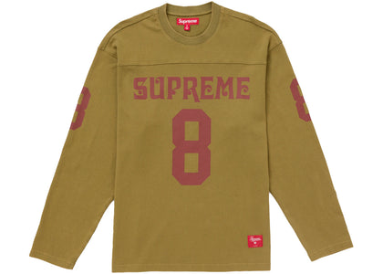 Supreme Affiliated L/S Football Top Light Olive - authentic Supreme product