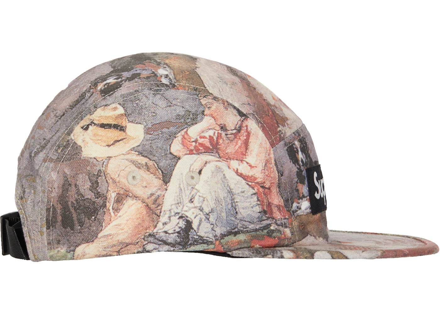 Supreme Afternoon Camp Cap Multicolor - vue secondaire B