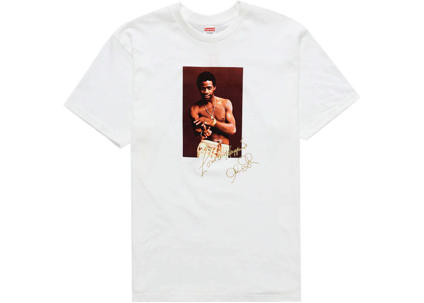 Supreme Al Green Tee White - vue secondaire A