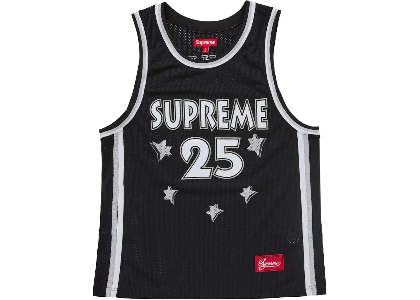 Supreme All Star Basketball Jersey (SS25) Black - vue secondaire A
