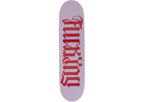 Supreme Ambigram Skateboard Deck Pink