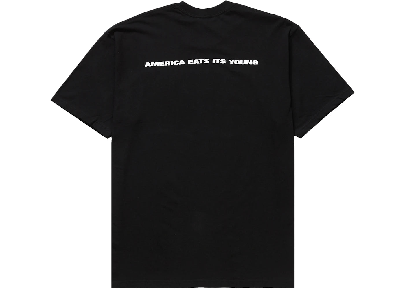 Supreme America Eats Its Young Tee Black - vue secondaire B
