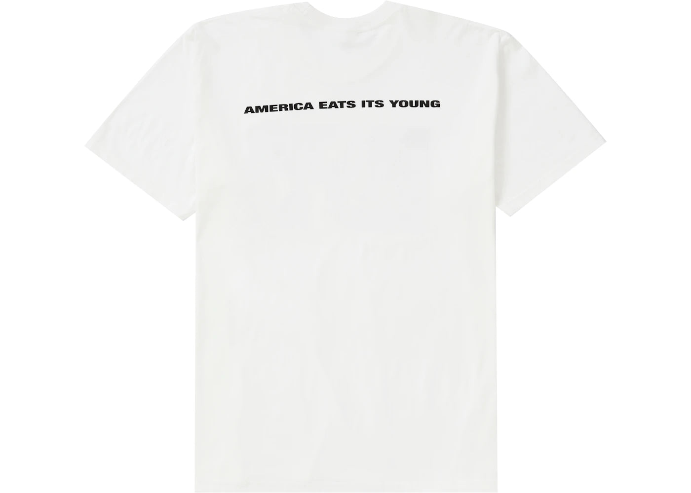 Supreme America Eats Its Young Tee White - vue secondaire B
