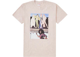 Supreme American Picture Tee Heather Light Pink