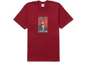 Supreme American Psycho Tee Cardinal