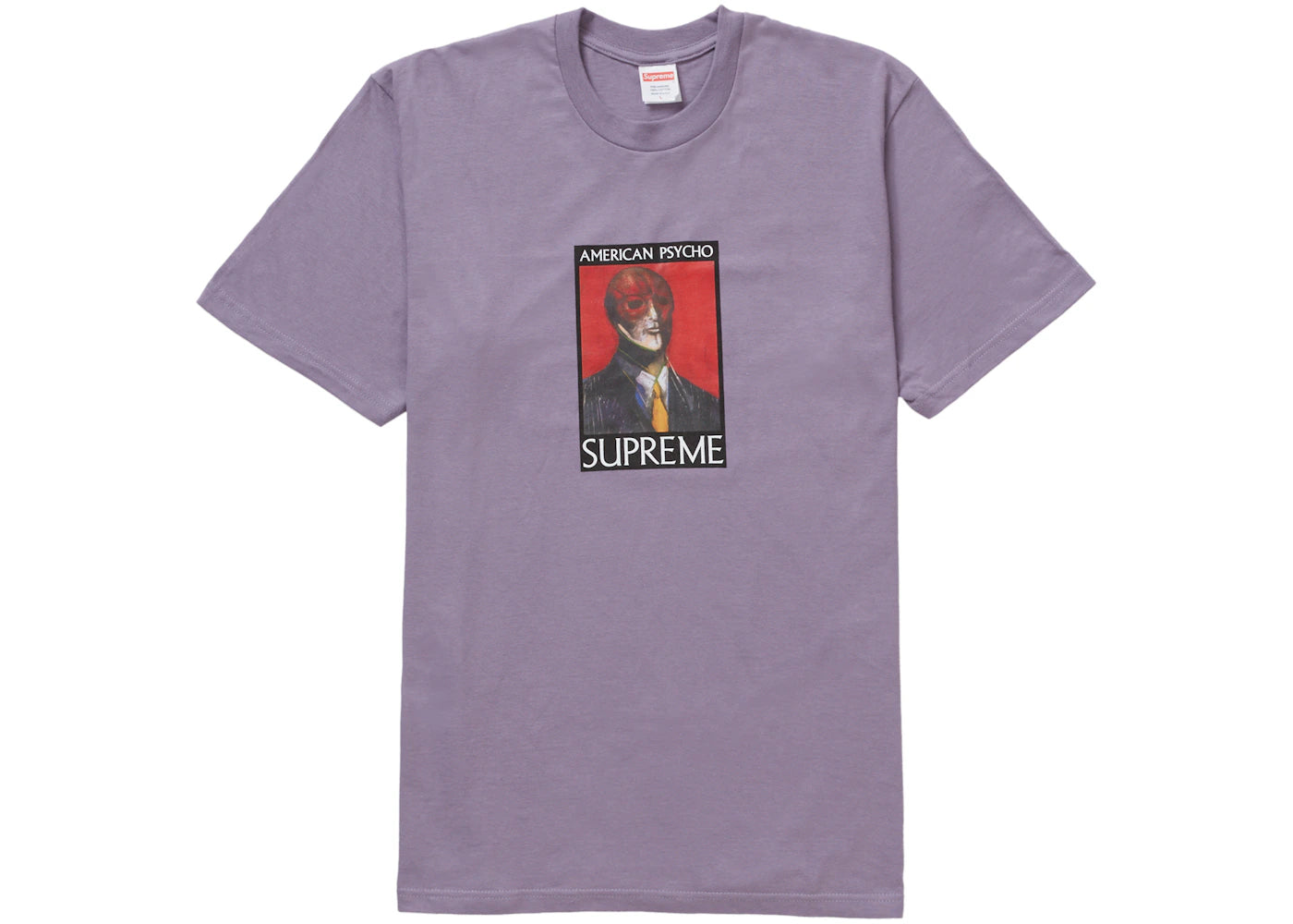 Supreme American Psycho Tee Purple - vue 360