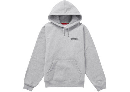 Supreme Anarchy Hooded Sweatshirt Heather Grey - apparel view 2