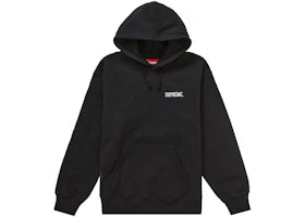 Supreme Anarchy Hooded Sweatshirt Black