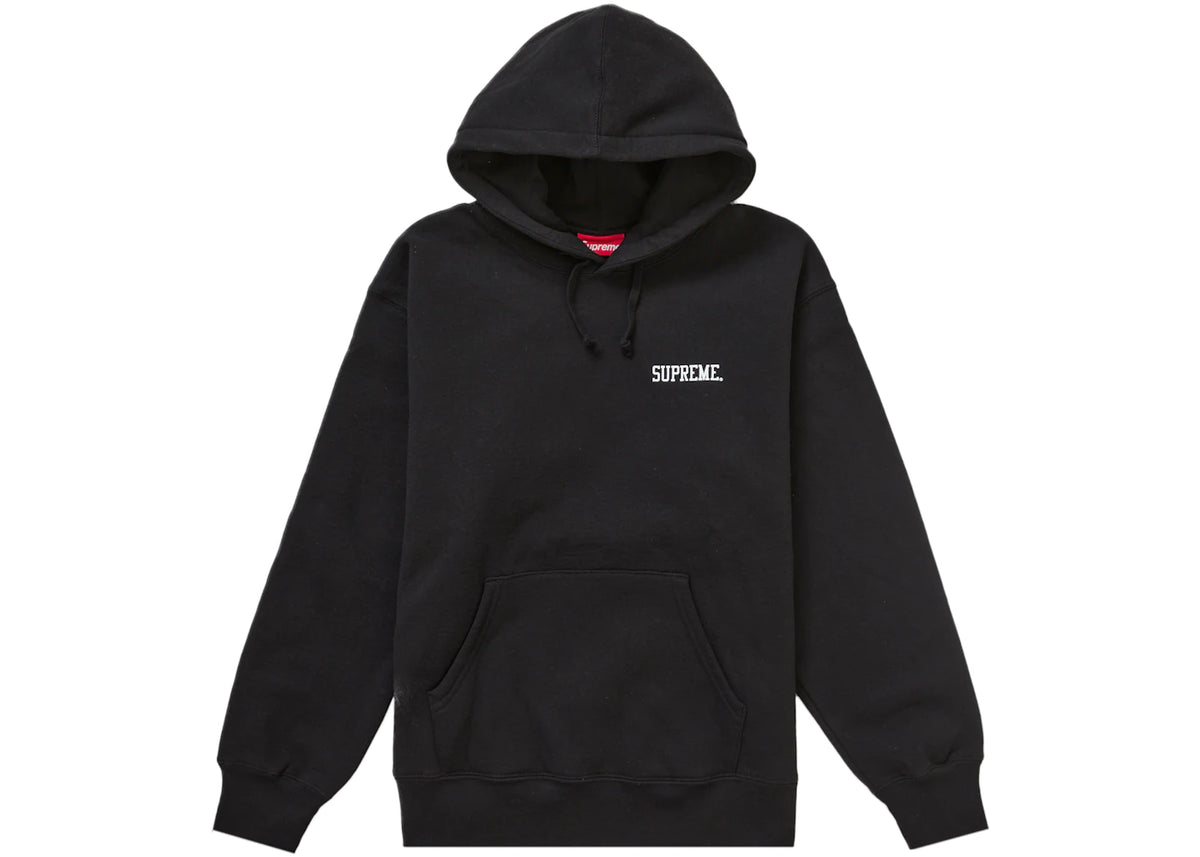 Supreme Anarchy Hooded Sweatshirt Black - vue secondaire A