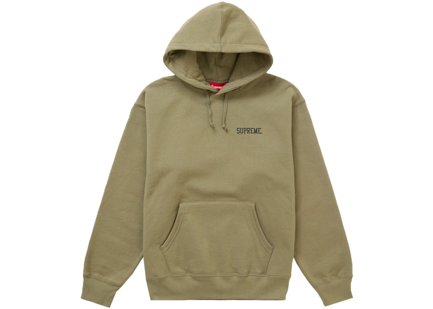 Supreme Anarchy Hooded Sweatshirt Light Olive - vue secondaire A