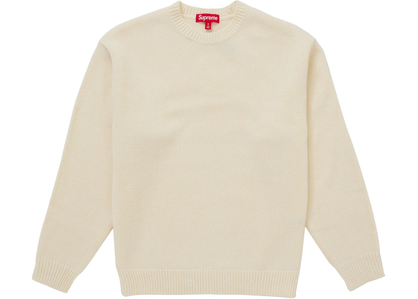 Supreme Angora Script Sweater Ivory - vue secondaire B