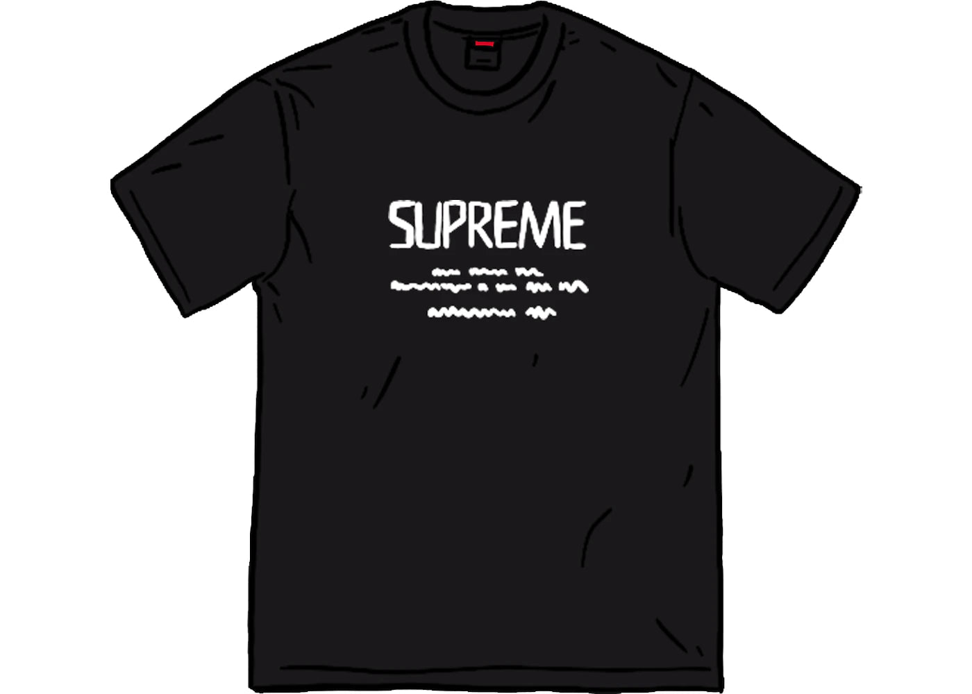 Supreme Anno Domini Tee Black - vue secondaire B