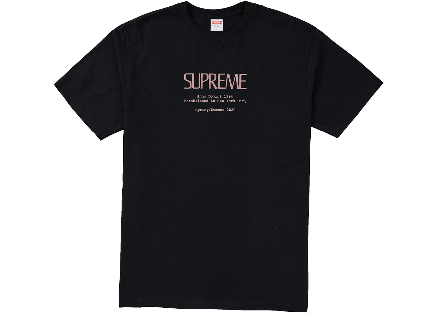 Supreme Anno Domini Tee Black - vue secondaire A