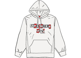 Supreme Antihero Hooded Sweatshirt White - vue 360
