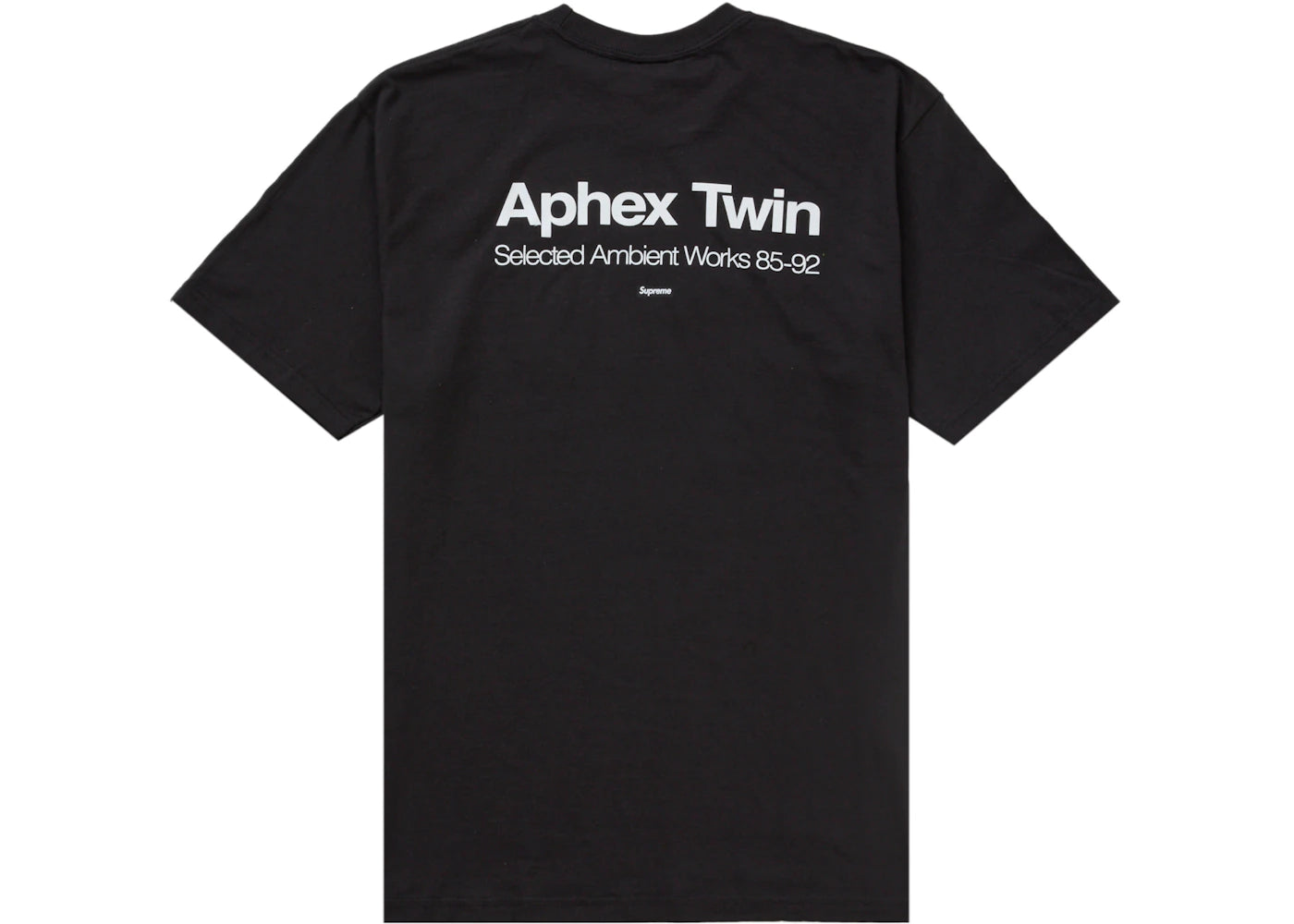 Supreme Aphex Twin Ambient Works Tee Black - vue secondaire A