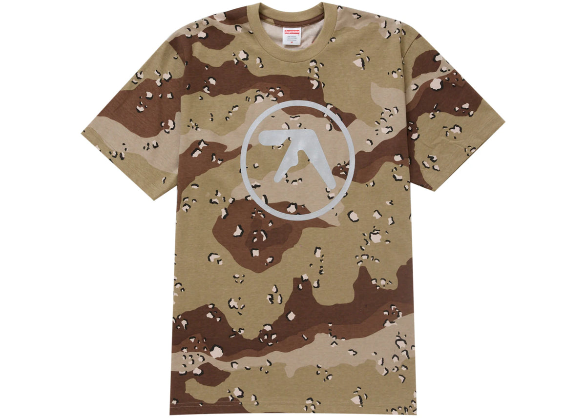 Supreme Aphex Twin Ambient Works Tee Chocolate Chip Camo - vue 360
