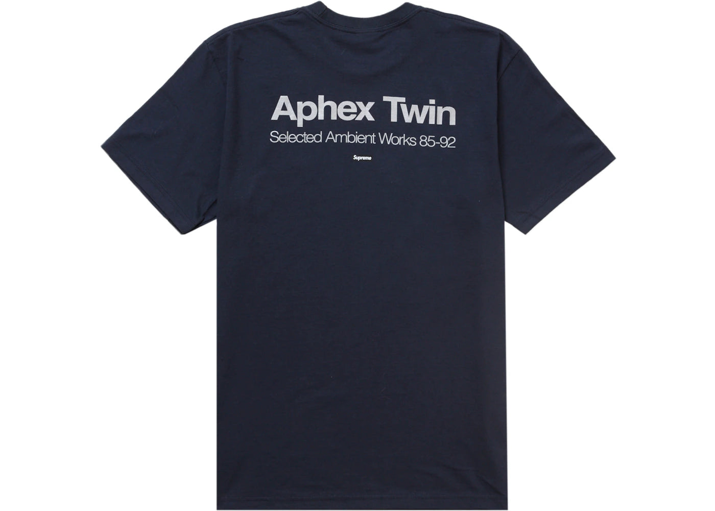 Supreme Aphex Twin Ambient Works Tee Navy - vue secondaire B